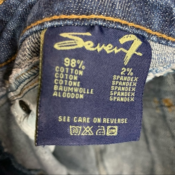 Seven7 Embroidered Studded Denim Capris - Picture 5 of 10